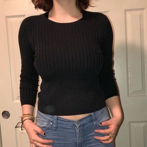 Hunter Green Thin Sweater